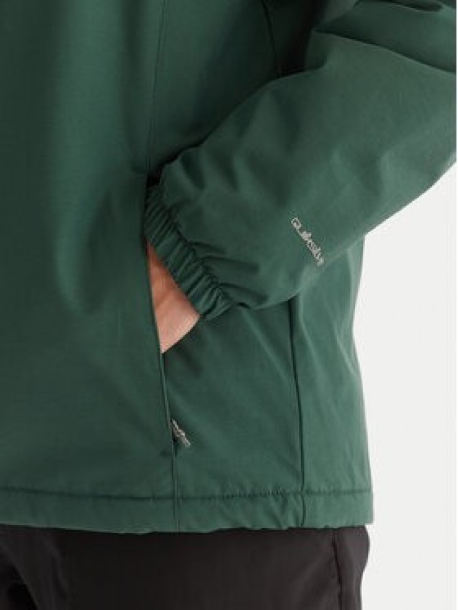 Quiksilver Kurtka przejściowa Overcast 3K EQYJK04202 Zielony Regular Fit