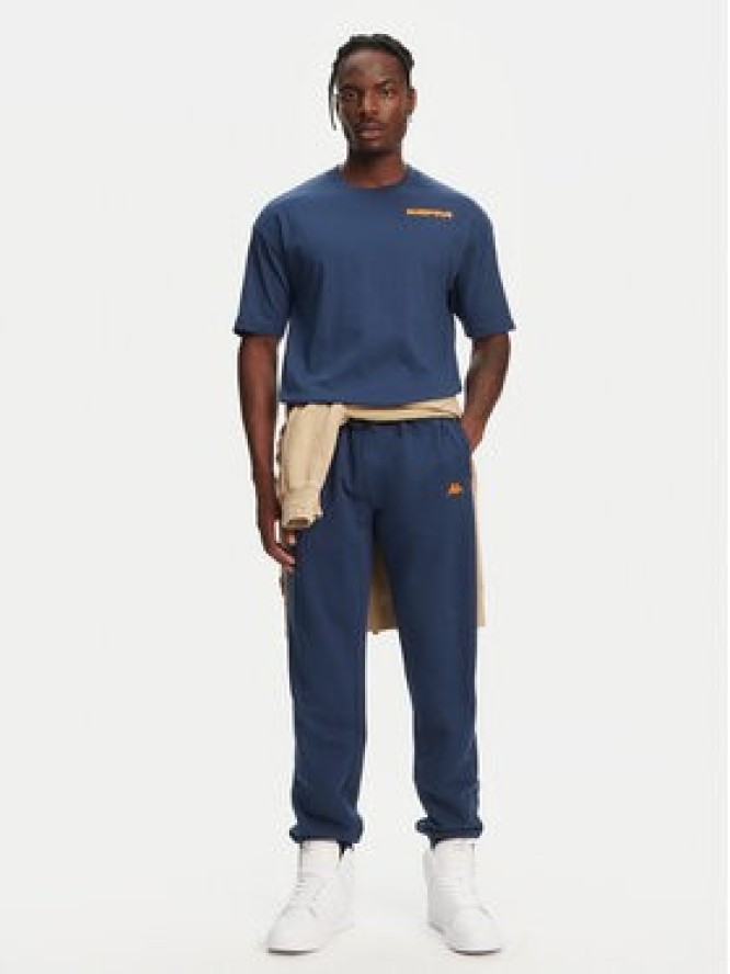 Kappa T-Shirt Nyle 351S5GW Niebieski Regular Fit