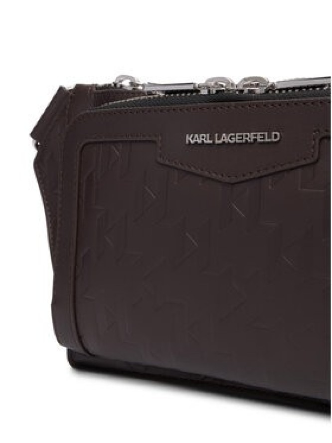 KARL LAGERFELD Plecak A1M30004 Brązowy