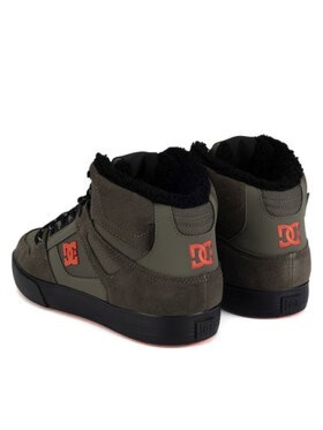 DC Shoes Sneakersy PURE HIGH-TOP WC WNT ADYS400047-DOO Zielony
