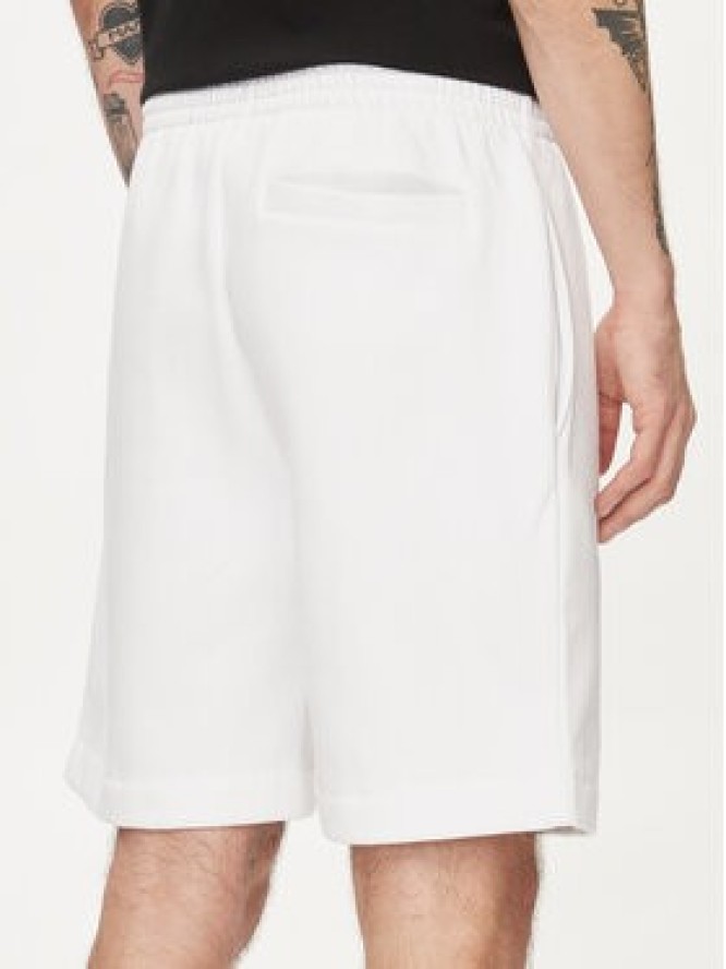 Lacoste Szorty sportowe GH9627 Biały Regular Fit