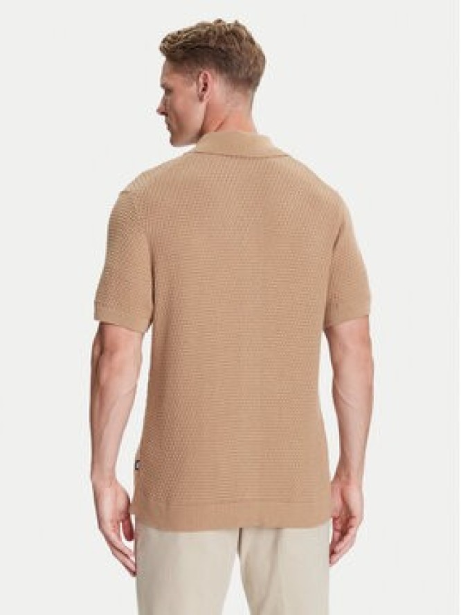 BOSS Kardigan C-Iconico 50543163 Beżowy Regular Fit