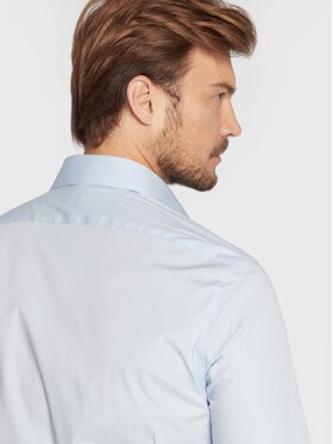 Calvin Klein Koszula K10K109509 Niebieski Slim Fit