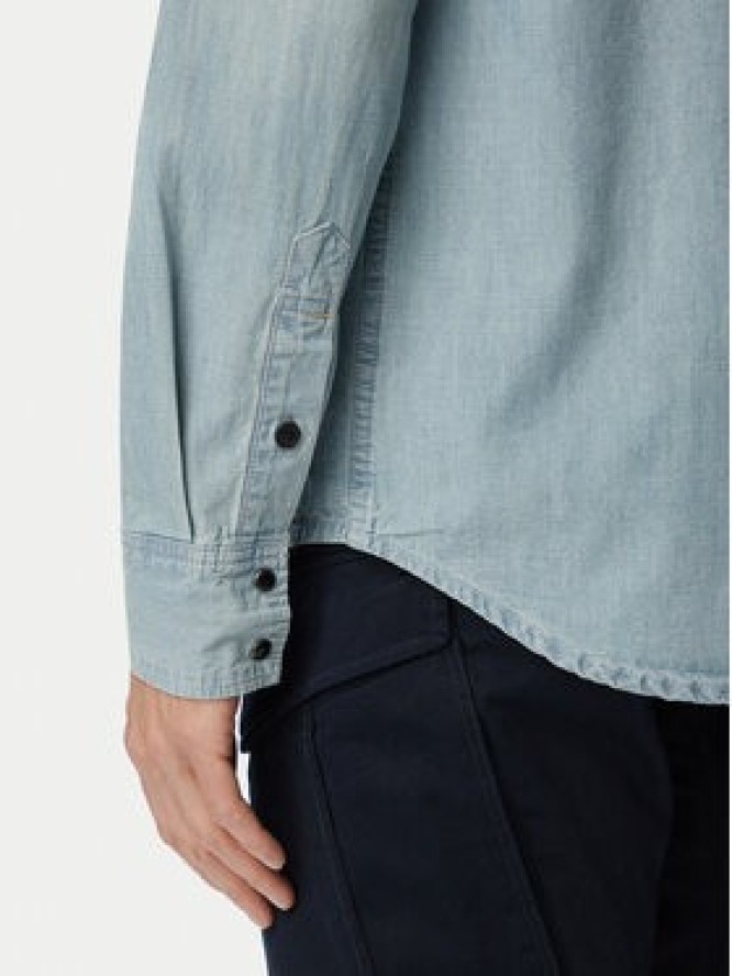 G-Star Raw Koszula jeansowa Dakota D23006-E356 Niebieski Regular Fit