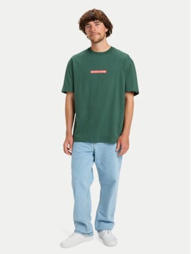 Quiksilver T-Shirt Dna Clicker EQYZT08207 Zielony Regular Fit