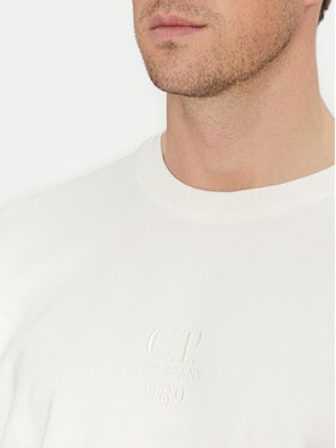 C.P. Company Bluza 18CMSS259A110044O Écru Regular Fit