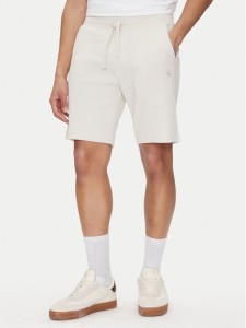 Calvin Klein Jeans Szorty sportowe J30J327247 Beżowy Regular Fit