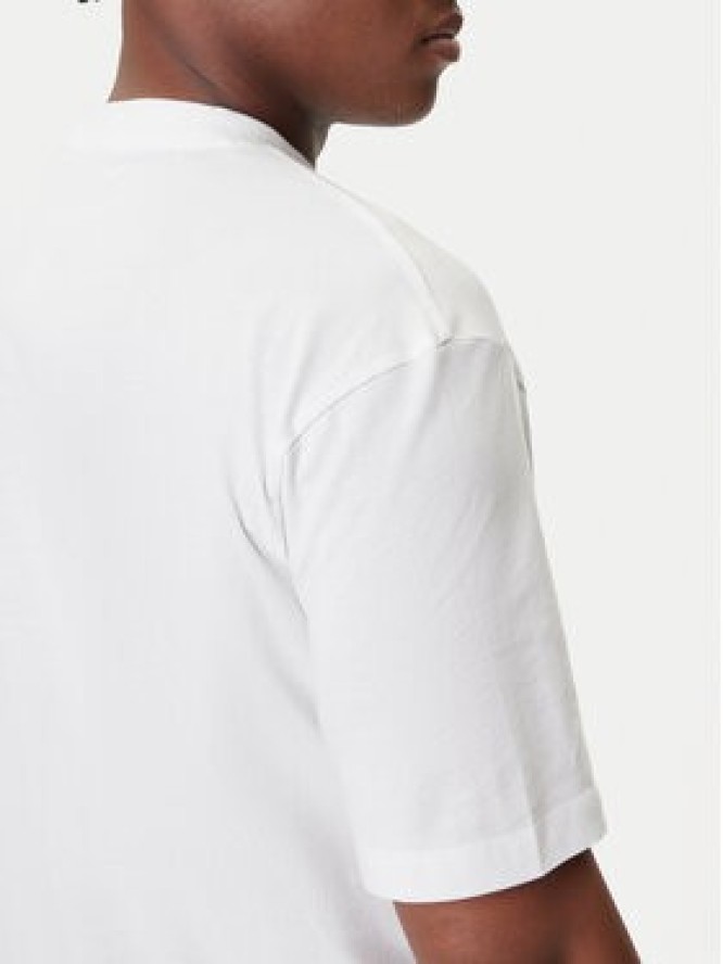 HUGO T-Shirt Nalax 50543493 Biały Regular Fit