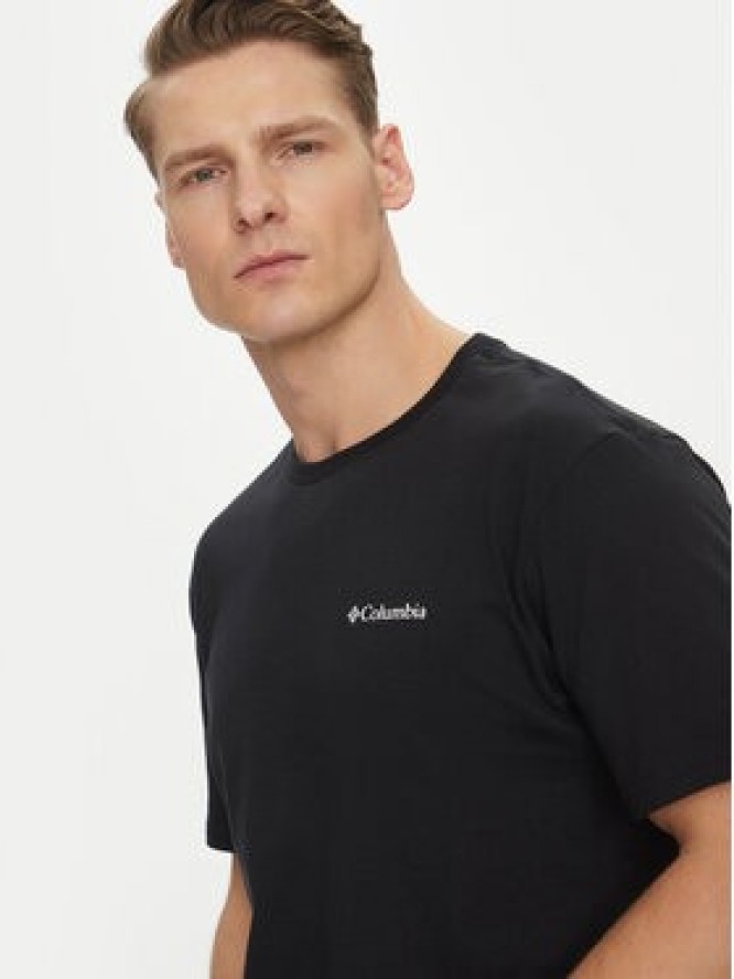 Columbia T-Shirt Barton Springs™ 2058331 Czarny Regular Fit