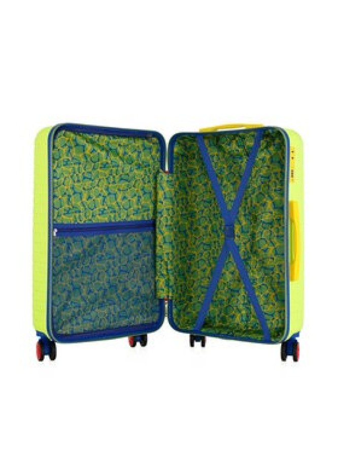 Semi Line Walizka średnia T5939-2 Zielony