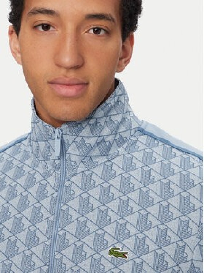 Lacoste Bluza SH1368 Niebieski Regular Fit