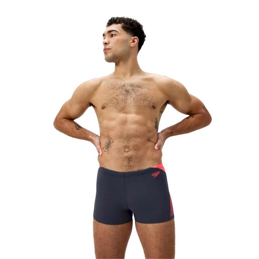 Spodenki kąpielowe męskie Speedo Hyperboom Spl Asht