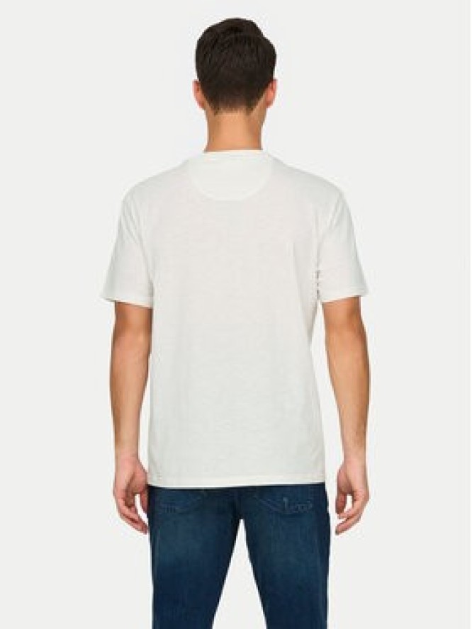 Only & Sons T-Shirt 22025286 Biały Regular Fit