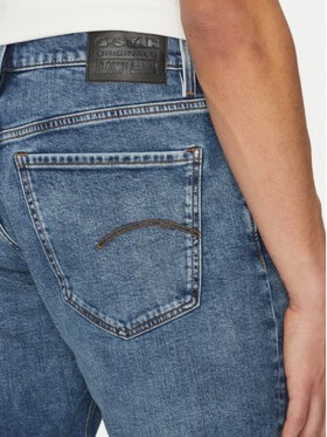 G-Star Raw Szorty jeansowe Mosa D24430-C052 C606 Niebieski Regular Fit