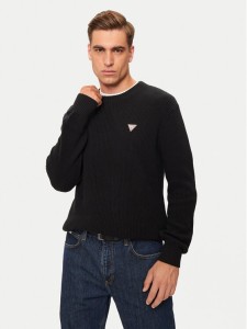 Guess Jeans Sweter M4BR30 Z3HM1 Czarny Regular Fit