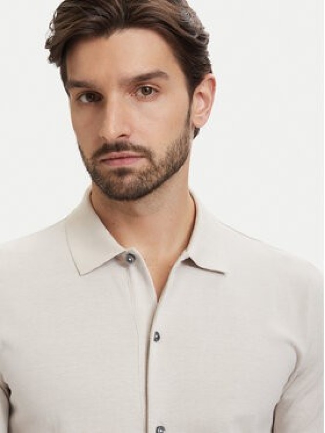 BOSS Koszula H-Powell 102 50560014 Beżowy Regular Fit