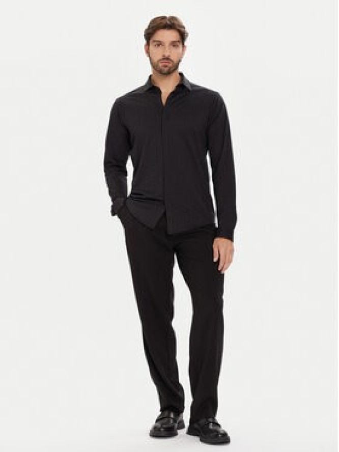 BOSS Koszula Excurse 50544843 Granatowy Regular Fit