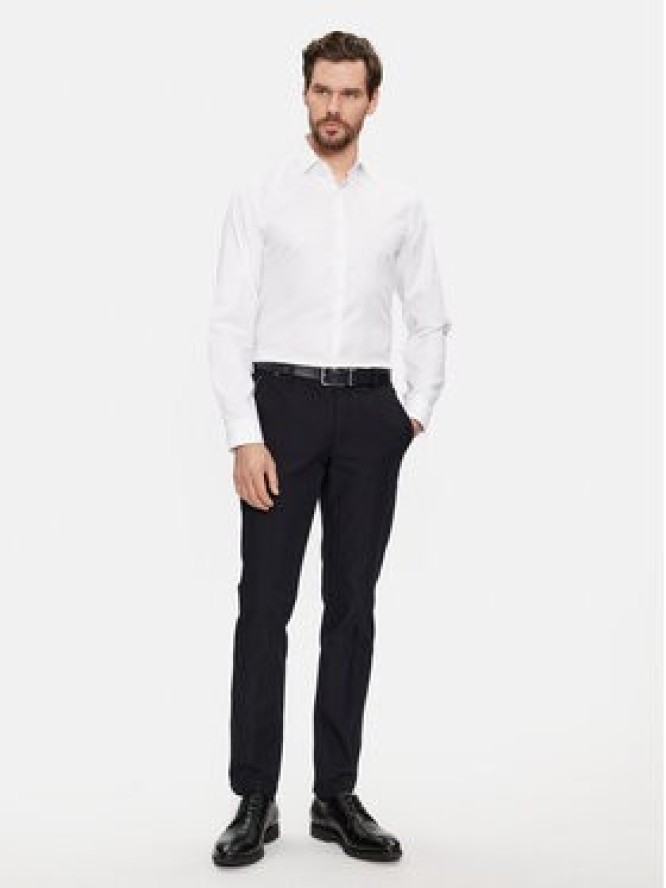 Calvin Klein Koszula K10K108426 Biały Slim Fit