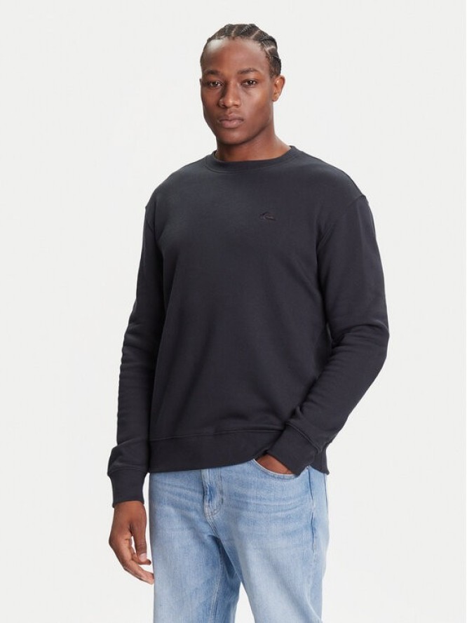 Quiksilver Bluza Salt Water Crew EQYFT05158 Czarny Regular Fit