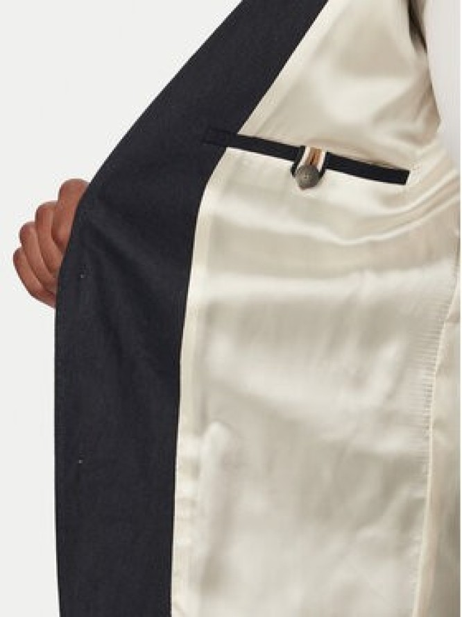 BOSS Marynarka Hutson Peak 262 50561857 Niebieski Slim Fit