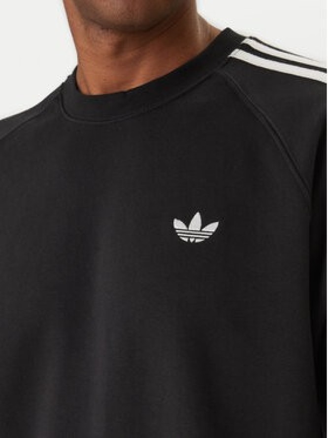 adidas Bluza 3-Stripes KE3550 Czarny Regular Fit