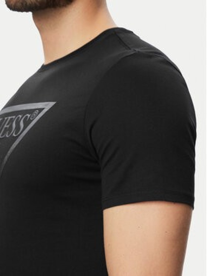 Guess T-Shirt M6YI71 K3745 Czarny Slim Fit