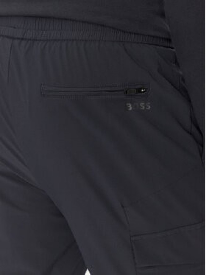 BOSS Spodnie materiałowe T_Urbanex-CargoLight 50508339 Granatowy Tapered Fit