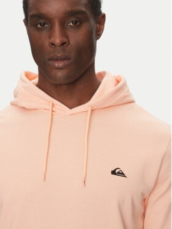 Quiksilver Bluza EQYFT04951 Pomarańczowy Regular Fit