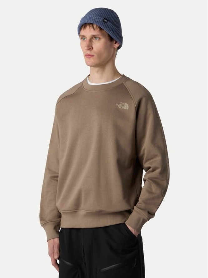 The North Face Bluza Redbox NF0A89FA Brązowy Regular Fit