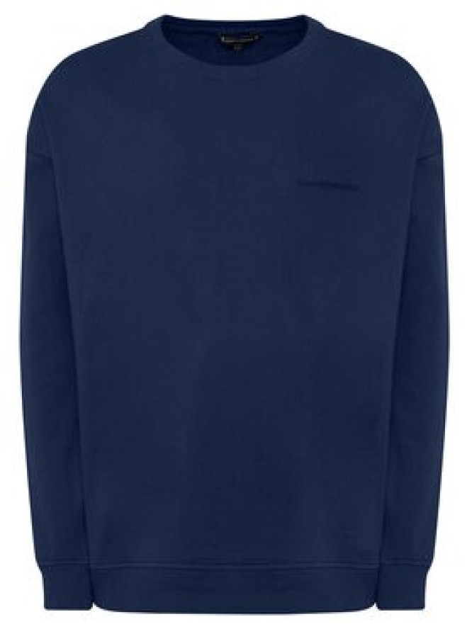 Tommy Hilfiger Bluza Terry UM0UM03910 Granatowy Regular Fit