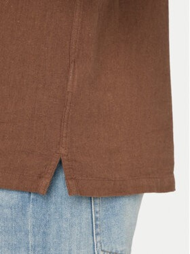 Tommy Jeans Koszula DM0DM23058 Brązowy Regular Fit
