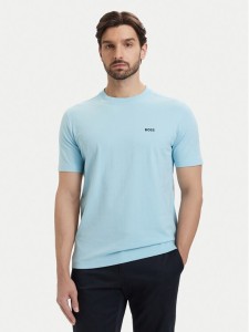 BOSS T-Shirt Tee 50506373 Niebieski jasny Regular Fit