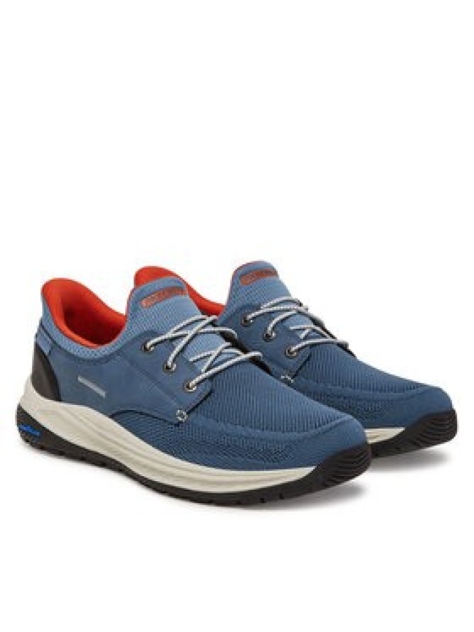 Skechers Sneakersy Meroe-Alden 205467/BLU Niebieski