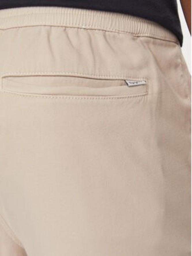 Pepe Jeans Spodnie dresowe Gymdigo Pull On Pant PM211692 Beżowy Regular Fit