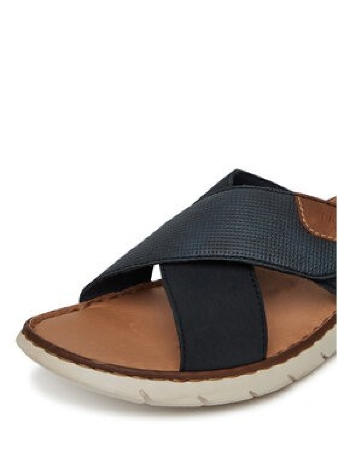 Rieker Klapki CEO-25283-14 Granatowy