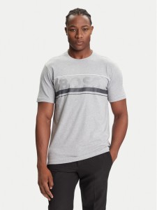 BOSS T-Shirt Iconic Zone 50550113 Szary Regular Fit