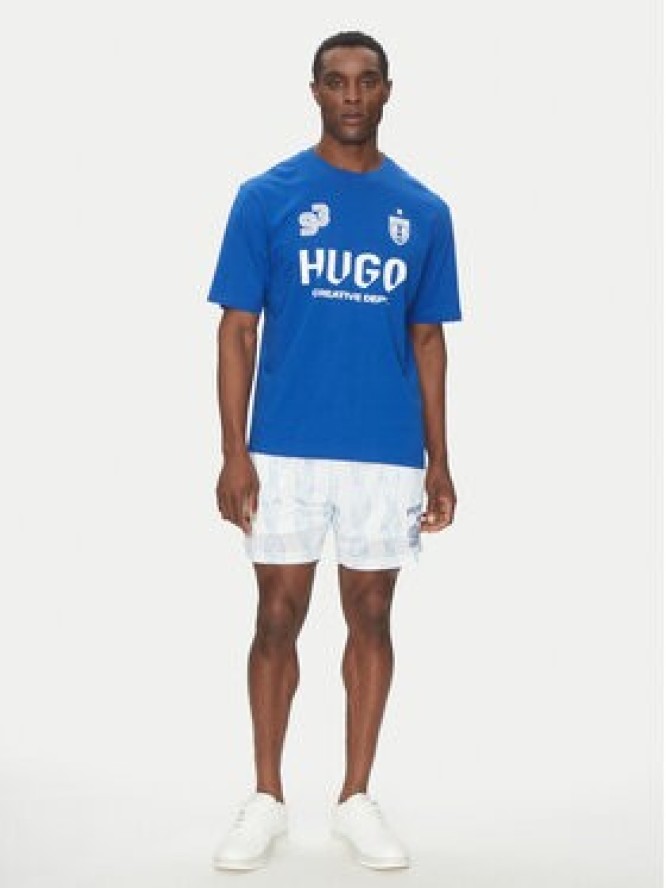 HUGO Szorty kąpielowe Niteam 50536102 Biały Regular Fit