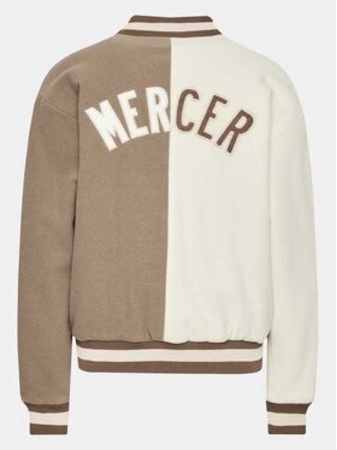 Mercer Amsterdam Kurtka bomber Unisex The All Out Varsity MEAP231007 Beżowy Regular Fit