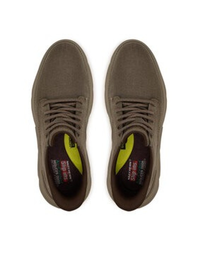 Skechers Półbuty Slip-Ins: Garza - Clive 205352/DKTP Brązowy