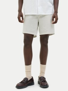 Jack & Jones Szorty materiałowe Stace Summer 12248627 Beżowy Regular Fit