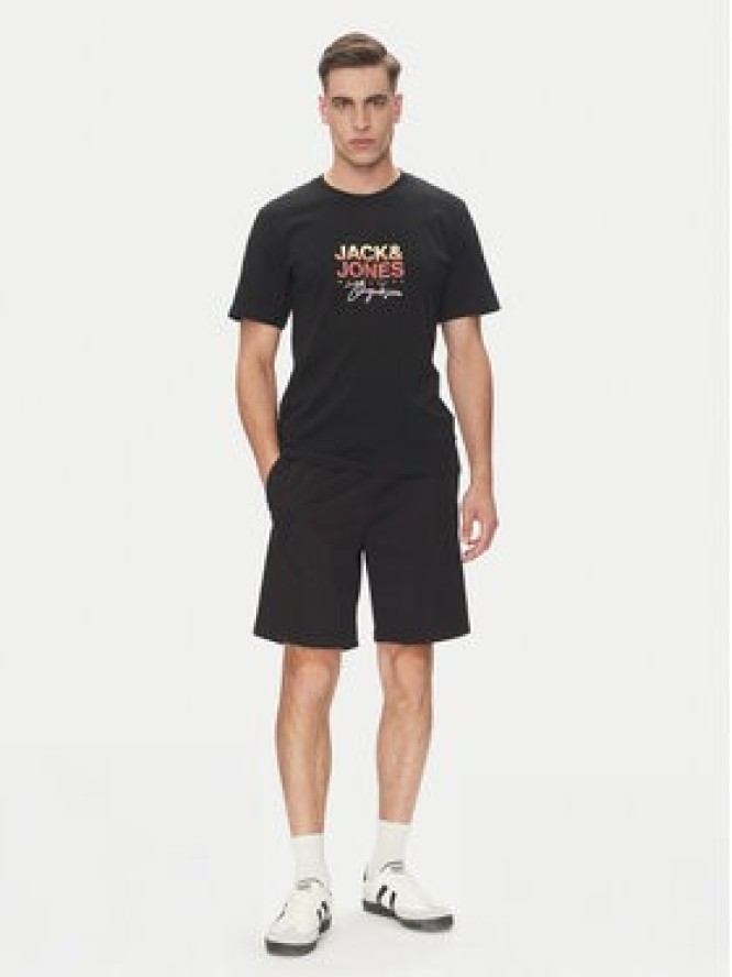 Jack & Jones T-Shirt Canggu 12281809 Czarny Regular Fit