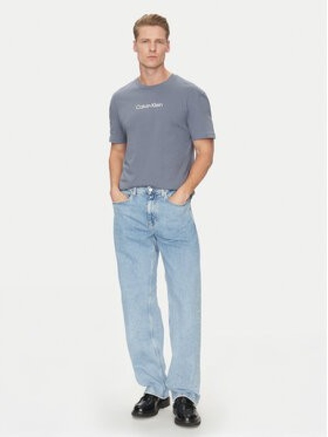 Calvin Klein T-Shirt Hero K10K111346 Szary Regular Fit
