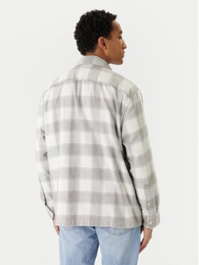 Tommy Hilfiger Koszula Flannel MW0MW40483 Szary Regular Fit