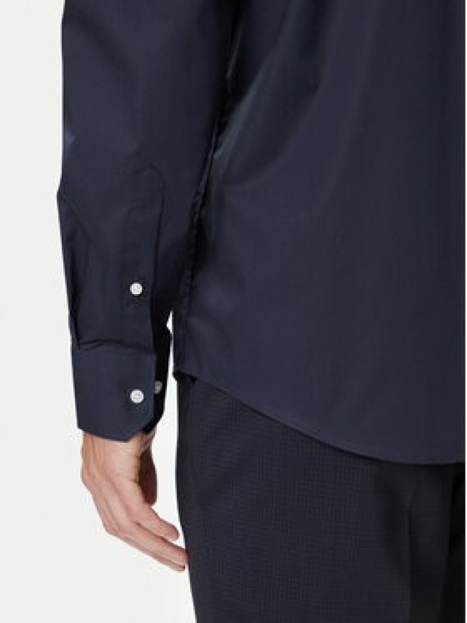 BOSS Koszula H-Joe 50549923 Granatowy Regular Fit