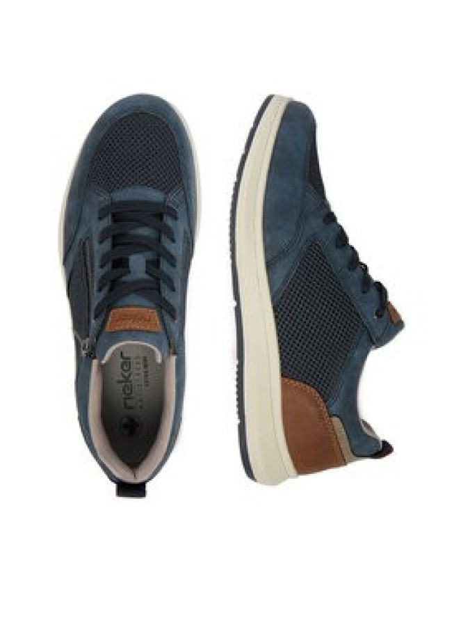 Rieker Sneakersy 16901-14 Granatowy