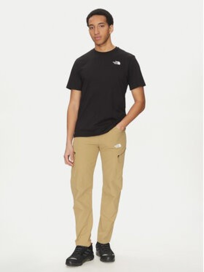 The North Face T-Shirt Vertical NF0A89FP Czarny Regular Fit