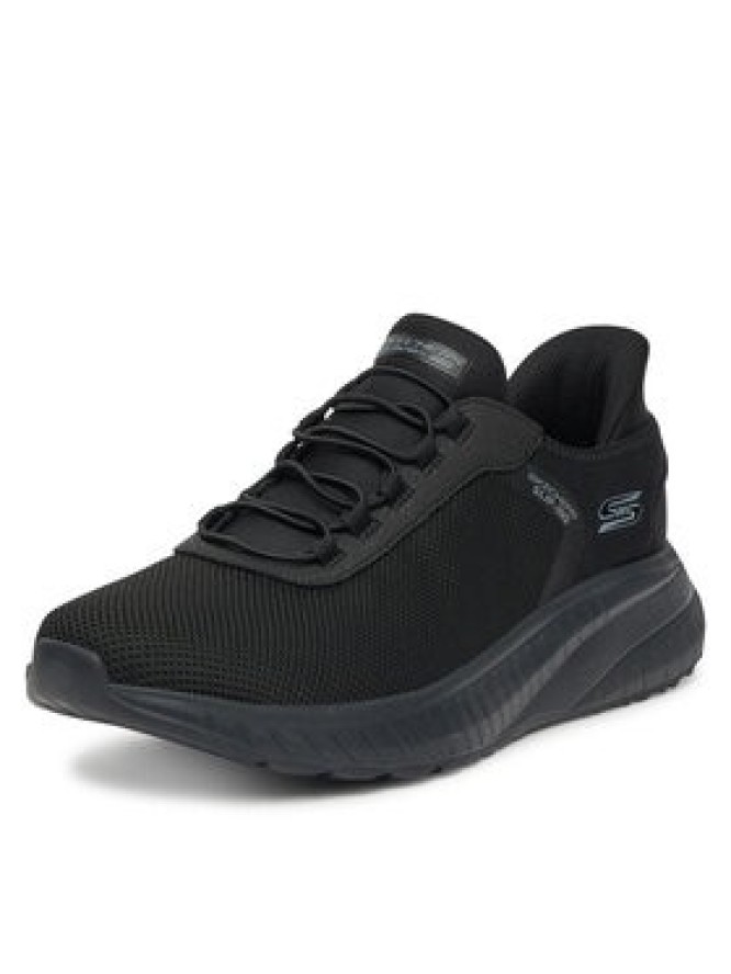 Skechers Sneakersy SLIP INS BOBS SPORT SQUAD 118303 BBK Czarny