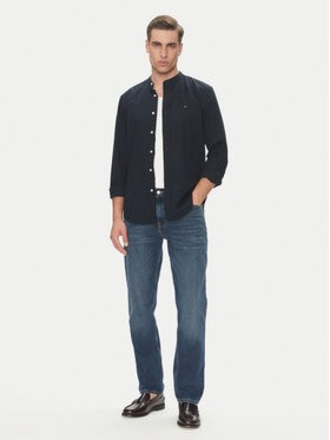 Tommy Hilfiger Koszula MW0MW39966 Granatowy Regular Fit