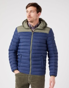 WRANGLER PUFFER JACKET MĘSKA KURTKA PRZEJŚCIOWA NAVY W4B1WA114 112319932