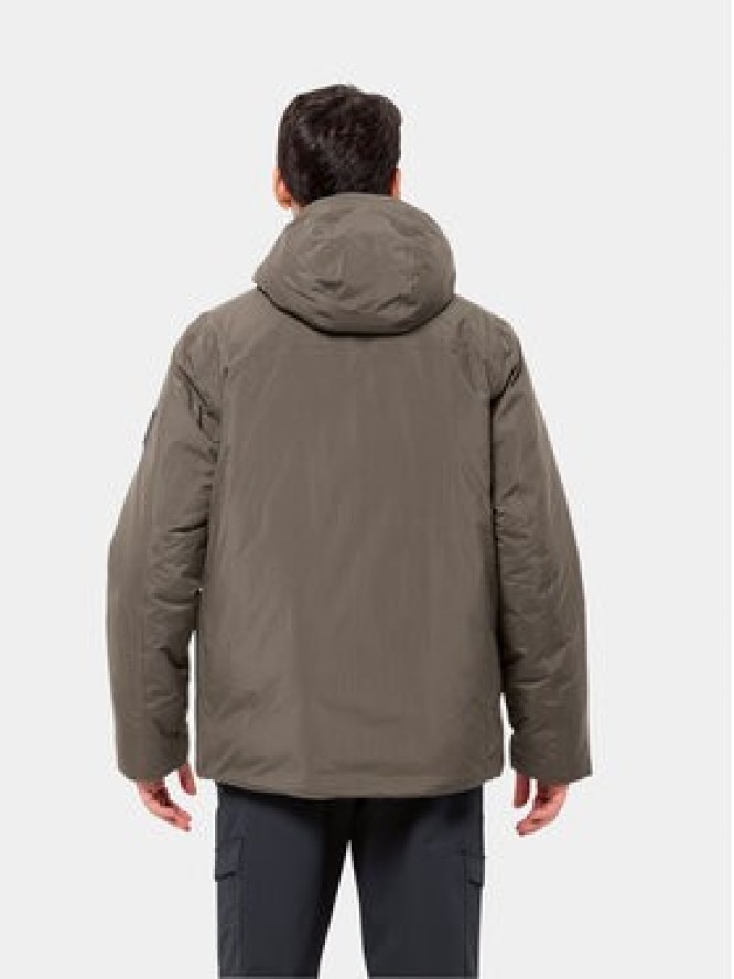 Jack Wolfskin Kurtka zimowa Textor Utility Jkt 1116101 Brązowy Regular Fit